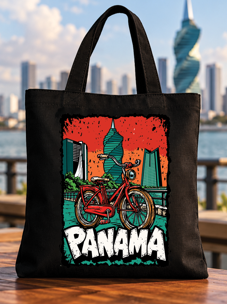 Panama Retro Ride – Tote Bag