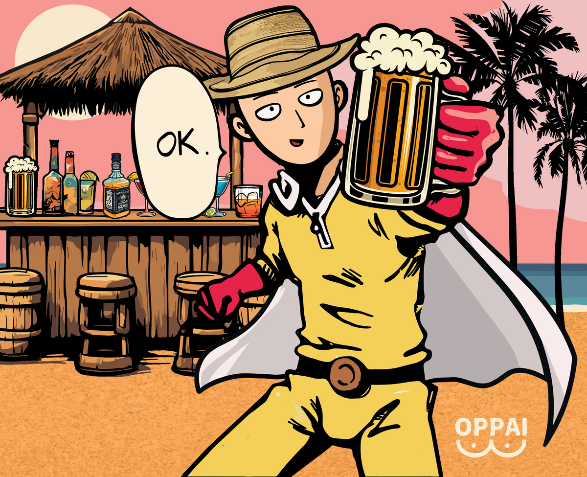One Punch Tropical – Mousepad