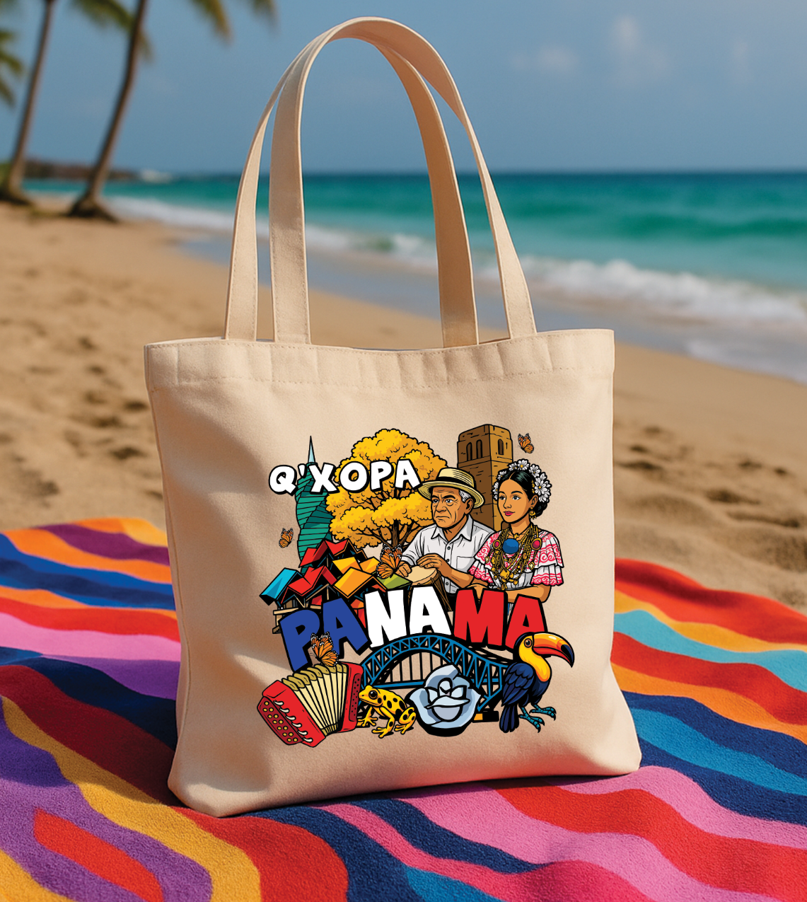Q Xopa Panamá – Tote Bag